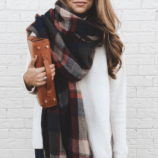 How To Wear Your Blanket Scarf This Winter In Some Stylish Ways