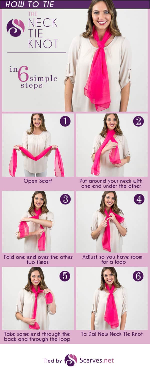 How To Tie A Scarf In Lots Of Different Ways