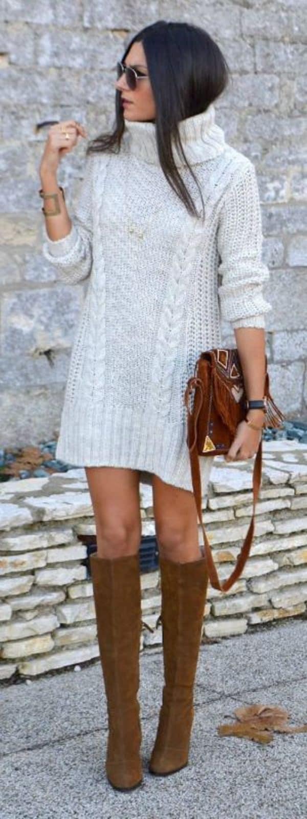 How To Style A Knit Dress To Look Chic