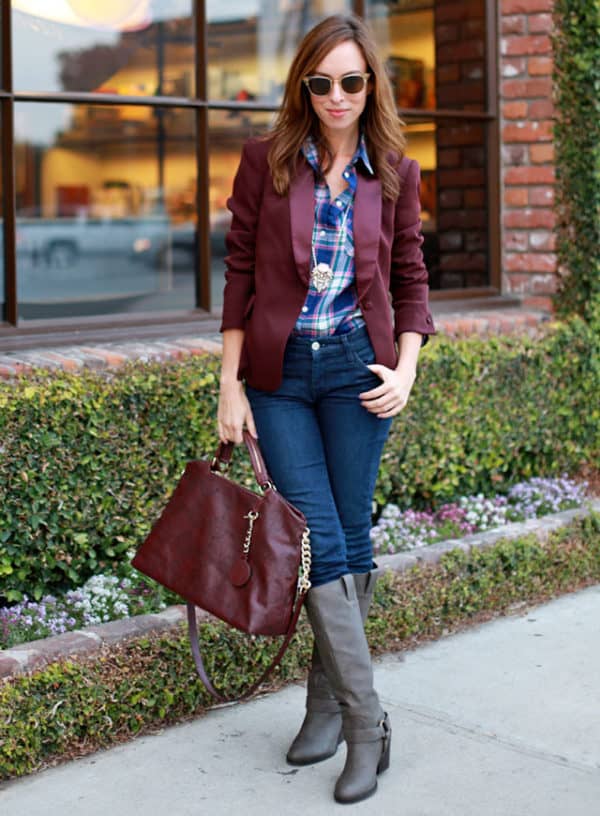 Statement Making Outfits With Plaid Shirt