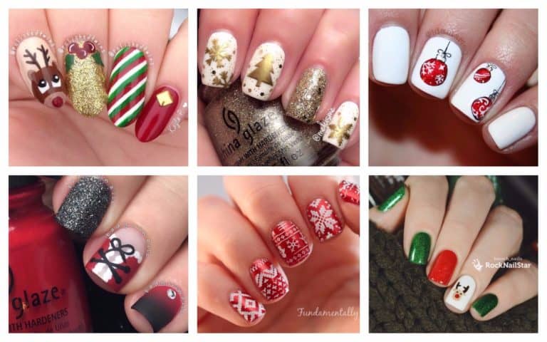 The Best Christmas Nail Designs That Will Bring You Joy - ALL FOR ...