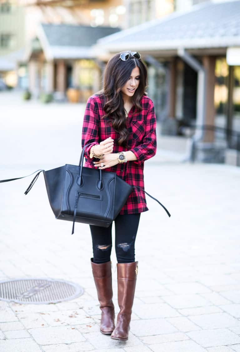 Statement-Making Outfits With Plaid Shirt - ALL FOR FASHION DESIGN