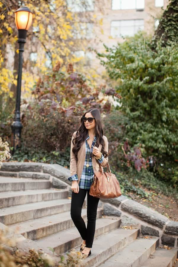 Statement Making Outfits With Plaid Shirt