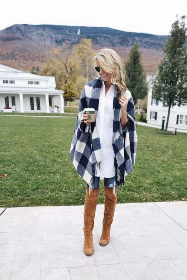 How To Wear Your Blanket Scarf This Winter In Some Stylish Ways