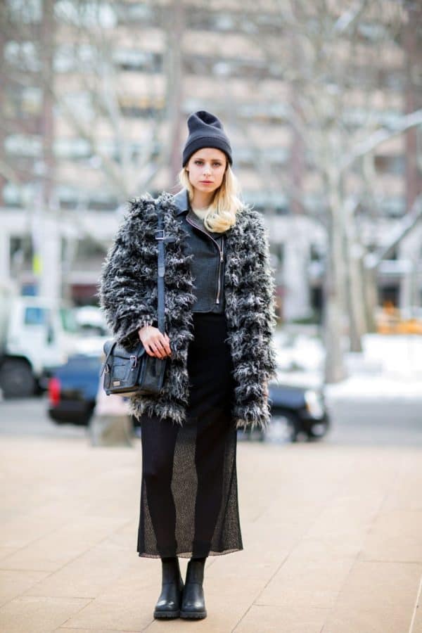 How To Make Stunning Combinations With Faux Fur Coat