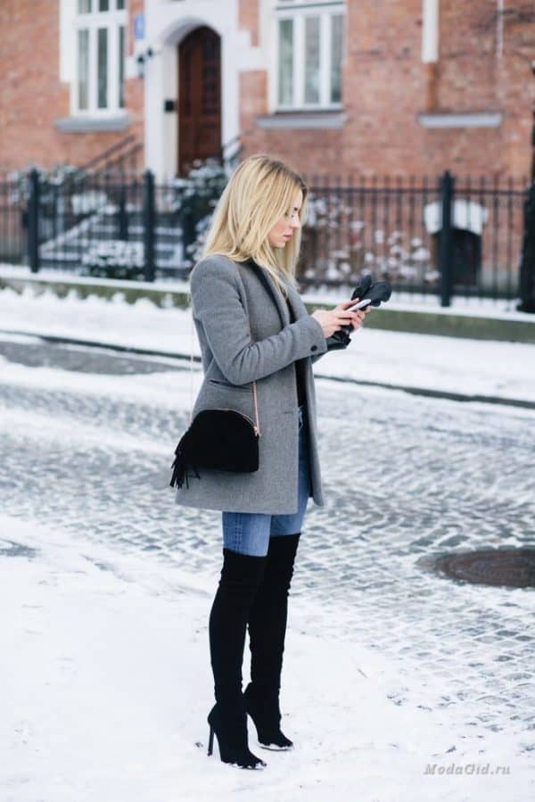 How To Wear Over The Knee Boots This Fall/Winter