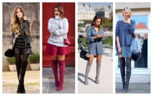 How To Wear Over-The-Knee Boots This Fall/Winter - ALL FOR FASHION DESIGN