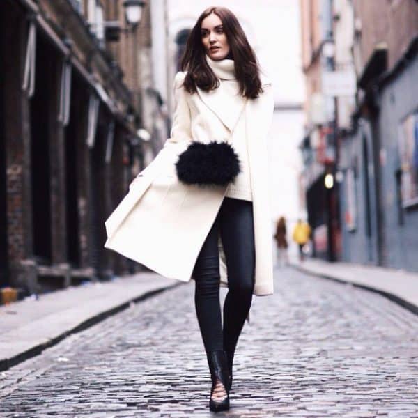 White Coat Outfits To Stand Out Of The Crowd This Winter