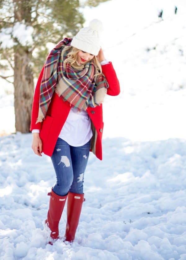 How To Wear Your Blanket Scarf This Winter In Some Stylish Ways