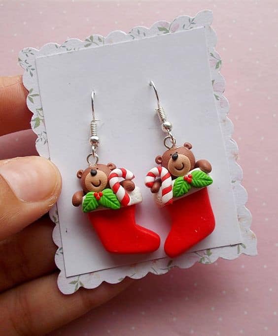 Creative DIY Christmas Earrings Tutorials To Completely Enjoy The Holiday Magic
