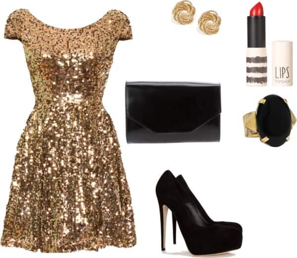 Sparkling New Year Polyvore Combinations That Will Make You Shine