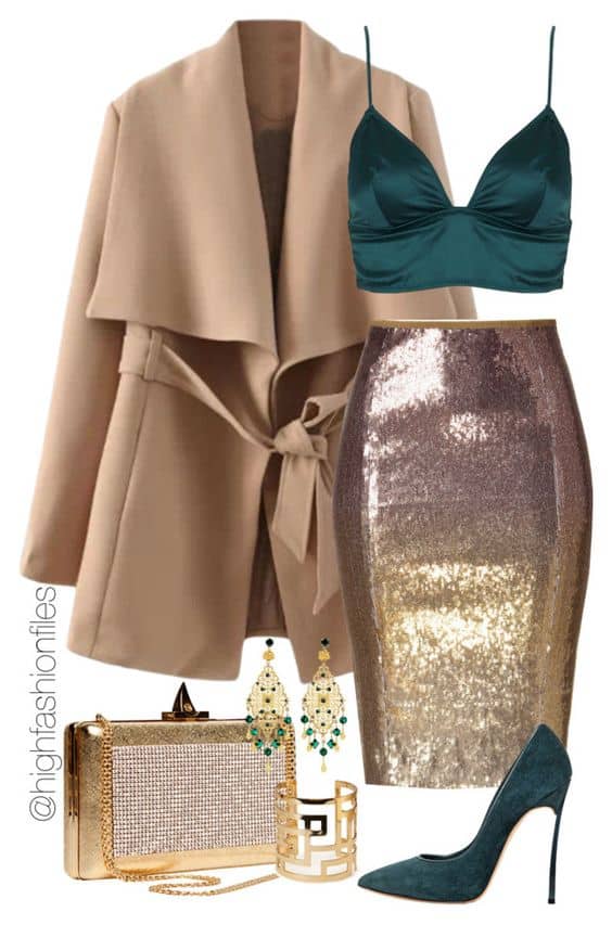 Sparkling New Year Polyvore Combinations That Will Make You Shine