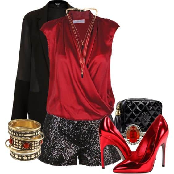 Sparkling New Year Polyvore Combinations That Will Make You Shine