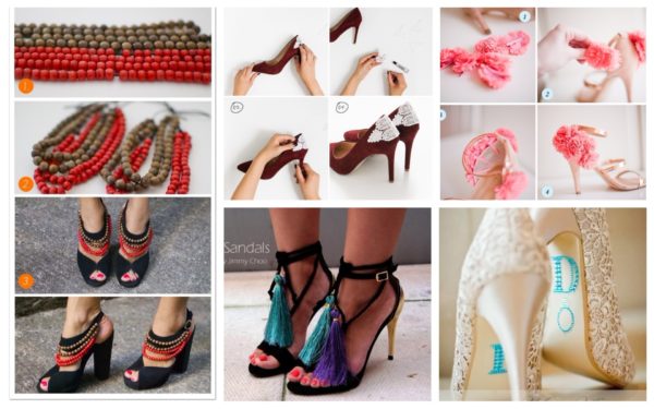 diy embellished heels
