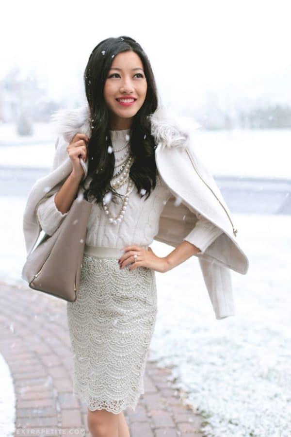 How To Style White Outfits This Winter With Ease