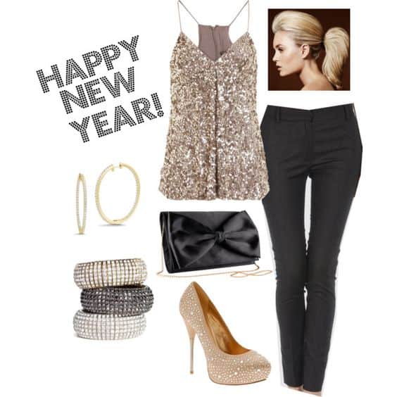 Sparkling New Year Polyvore Combinations That Will Make You Shine