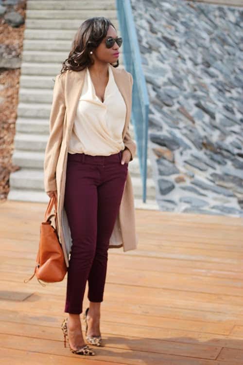 Five Color Combinations To Style Burgundy With This Fall/Winter Season