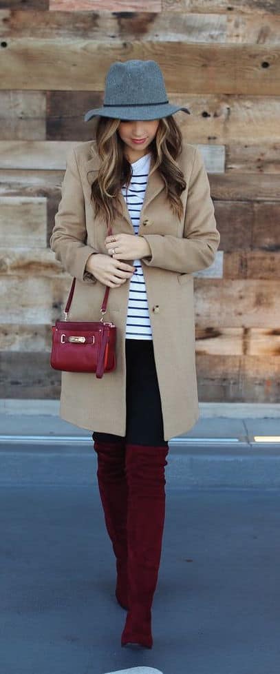 Five Color Combinations To Style Burgundy With This Fall/Winter Season