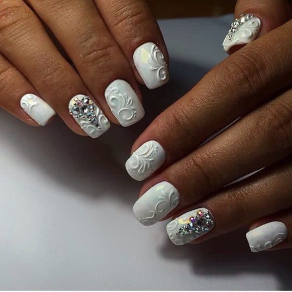 Incredibly Magical Wedding Nail Designs That Will Take You Aback