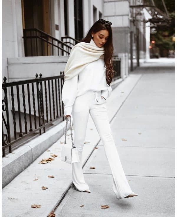 How To Style White Outfits This Winter With Ease