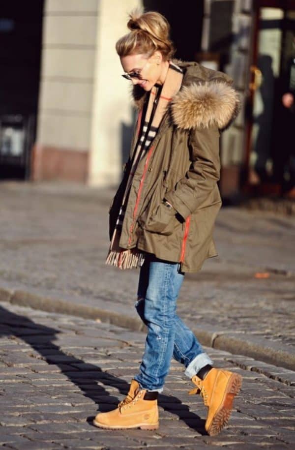 How To Style Your Yellow Timberland Boots In Fantastic Ways This Winter - ALL FOR DESIGN