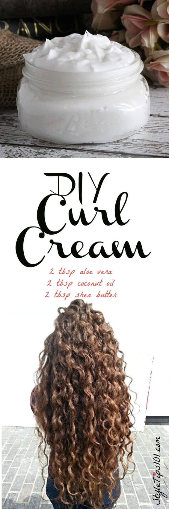 Marvelous Homemade Hair Recipes For Bouncy Curls