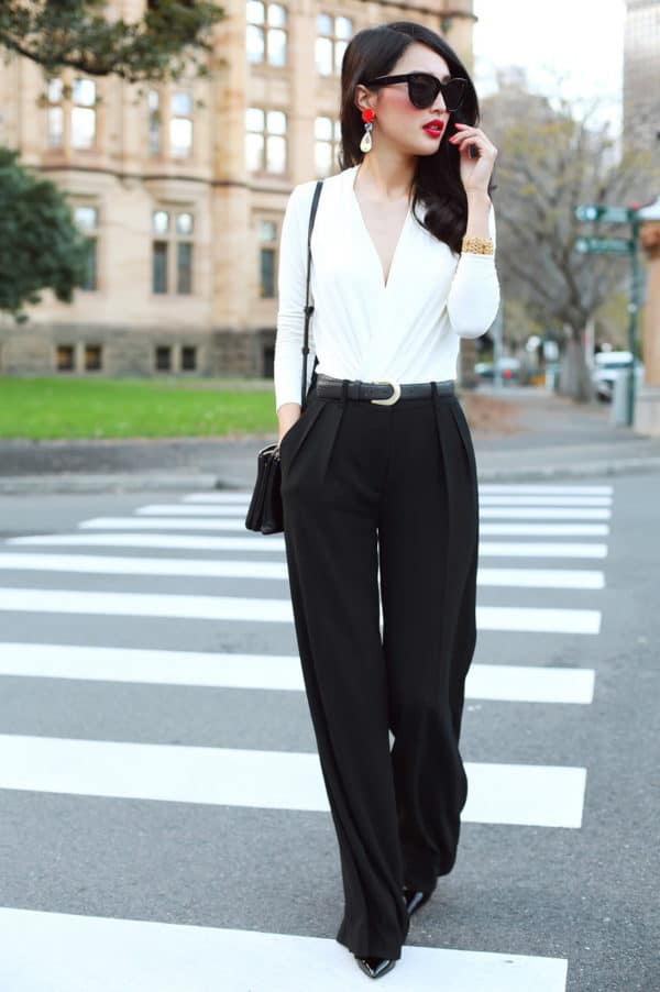 Classy Black And White Work Attire That Will Make You Look ...