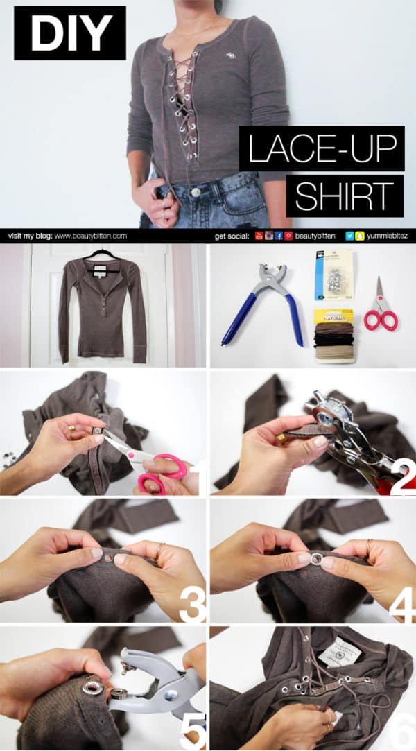 Stunning DIY Clothes Makeovers That You Would Love To Do