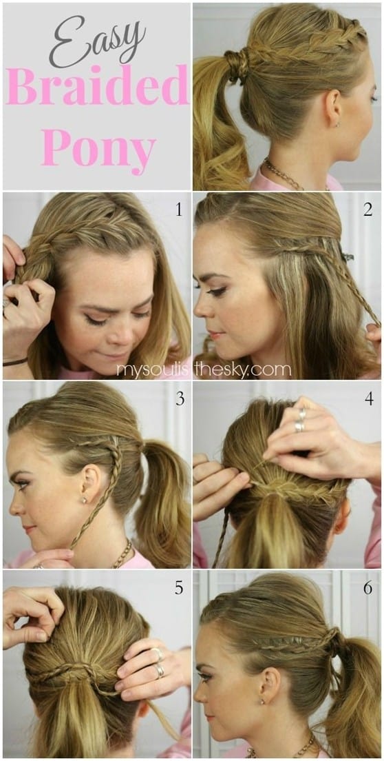 Lovely Braided Hairstyle Tutorials That You Can Make On Your Own