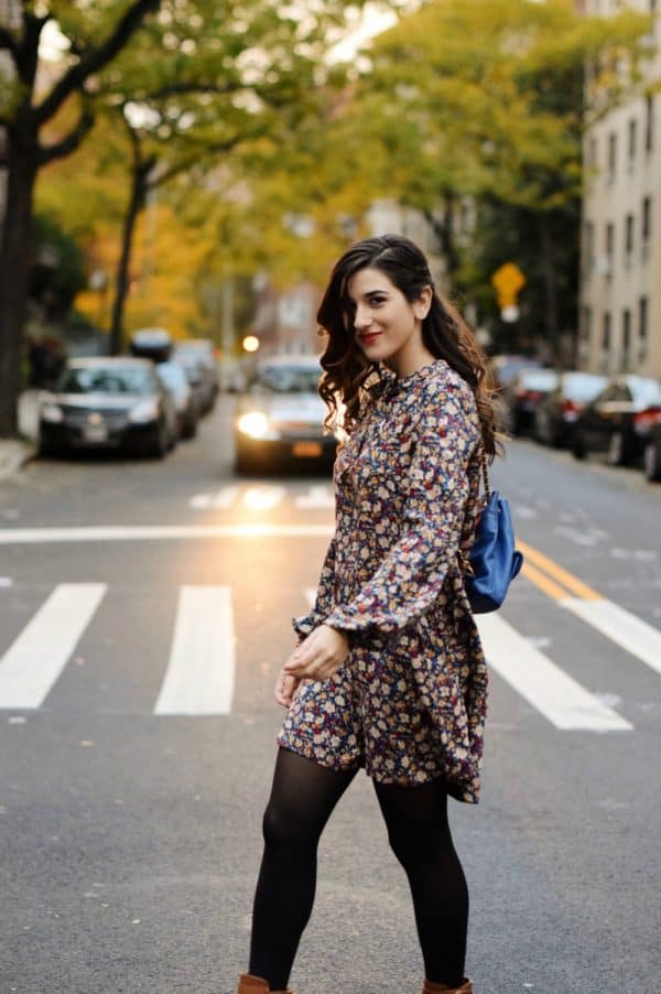 Lively Floral Winter Outfits That Will Get Your Energy Level Up