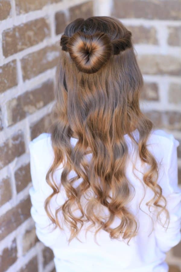 Cutest Valentines Day Hairstyles For Little Girls