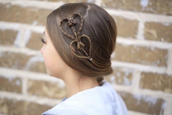 Cutest Valentines Day Hairstyles For Little Girls