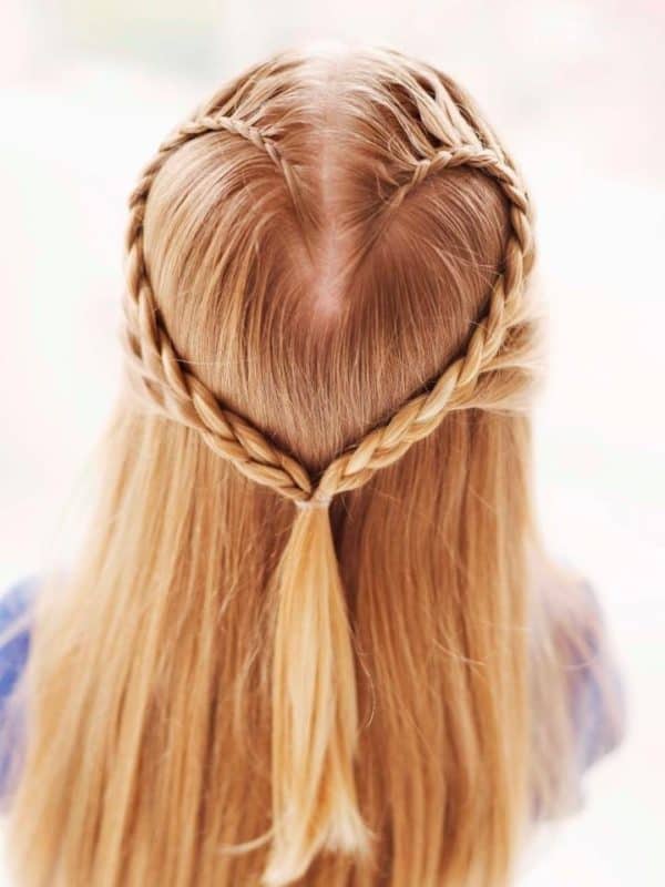 Cutest Valentines Day Hairstyles For Little Girls