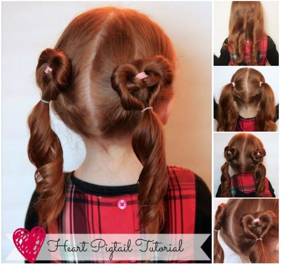 Cutest Valentines Day Hairstyles For Little Girls