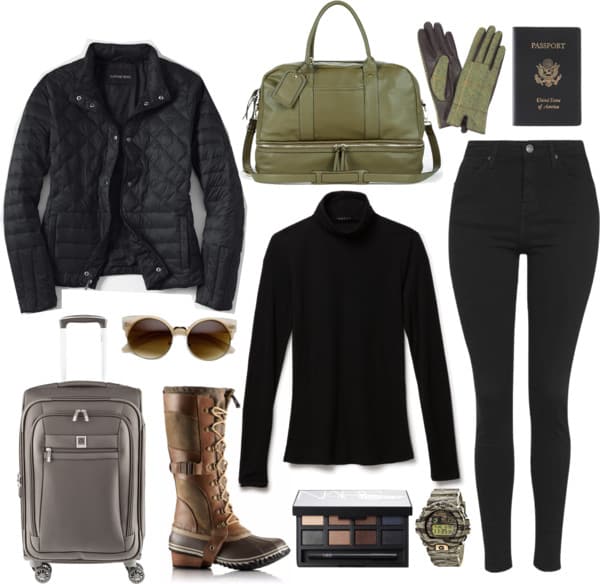 Warm Winter Travel Polyvore That Will Make Travelling Enjoyable