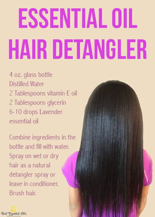 Amazing Hair Detangler Spray Recipes That Will Make Combing Easy