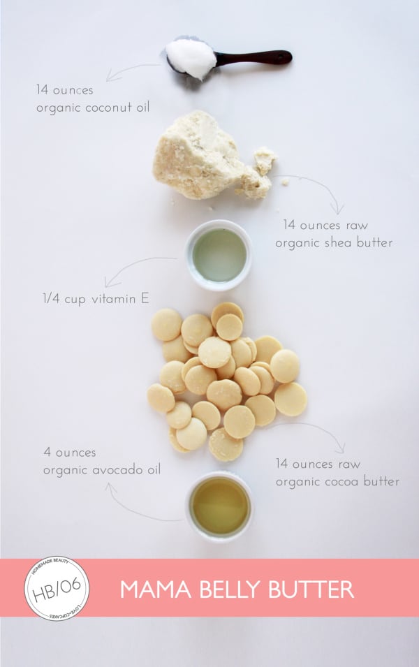 Homemade Belly Creams For All The Mums To Be