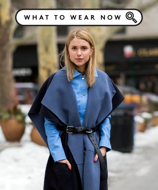 Belt Over The Coat Outfits To Wear This Winter