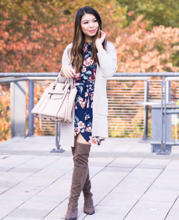 Lively Floral Winter Outfits That Will Get Your Energy Level Up