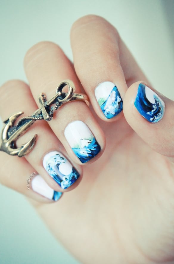 Hand Painted Manicures That Look Totally Stunning