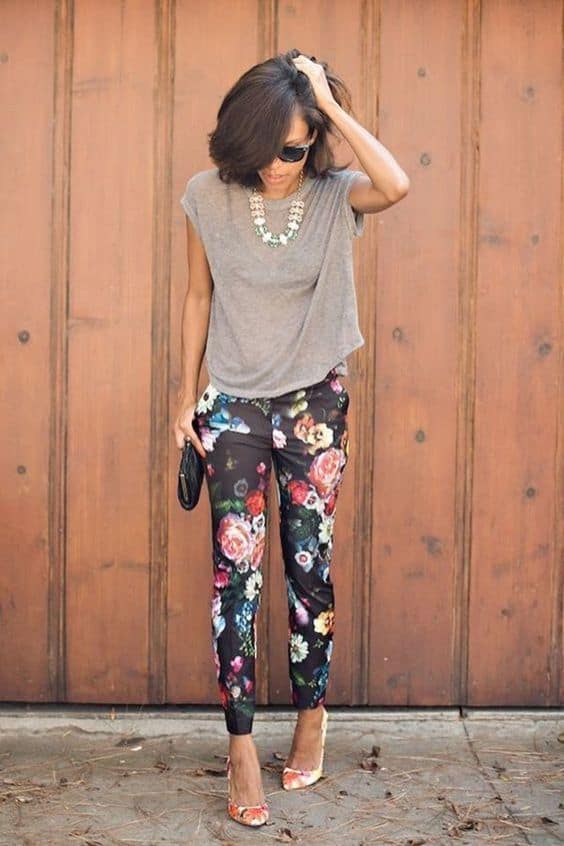 Stylish And Memorable Patterned Pants Outfits That You Would Love To Copy