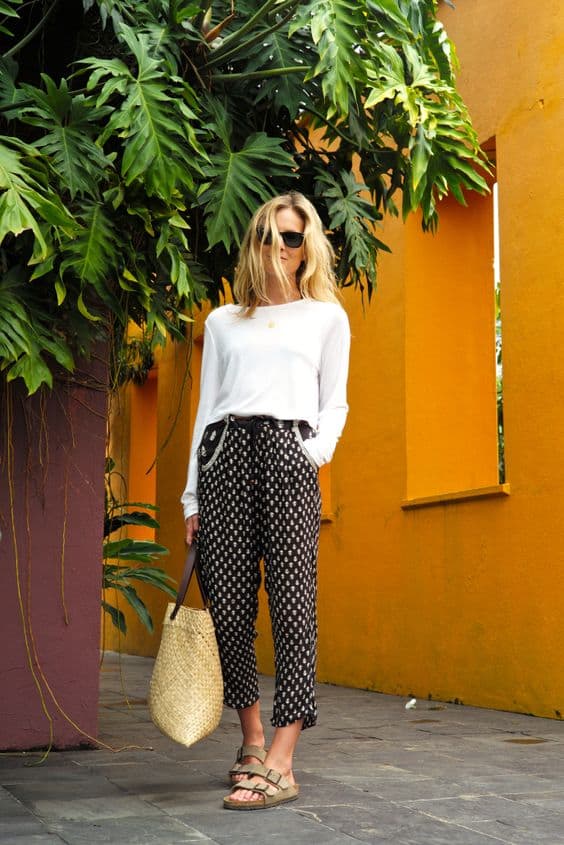 Stylish And Memorable Patterned Pants Outfits That You Would Love To Copy