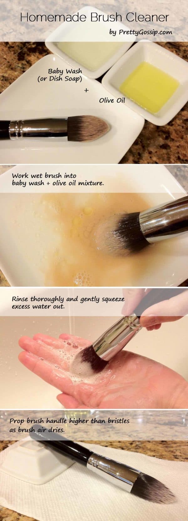 Awesome Homemade Brush Cleaners That You Should Try Now
