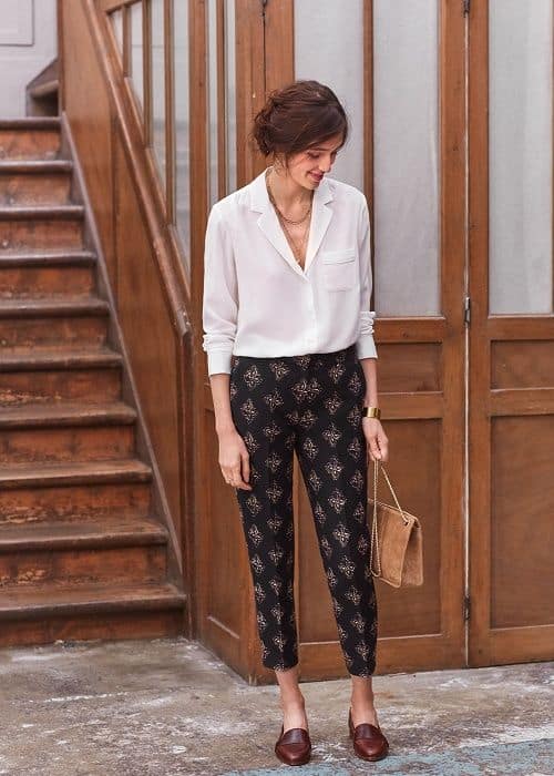 Stylish And Memorable Patterned Pants Outfits That You Would Love To Copy