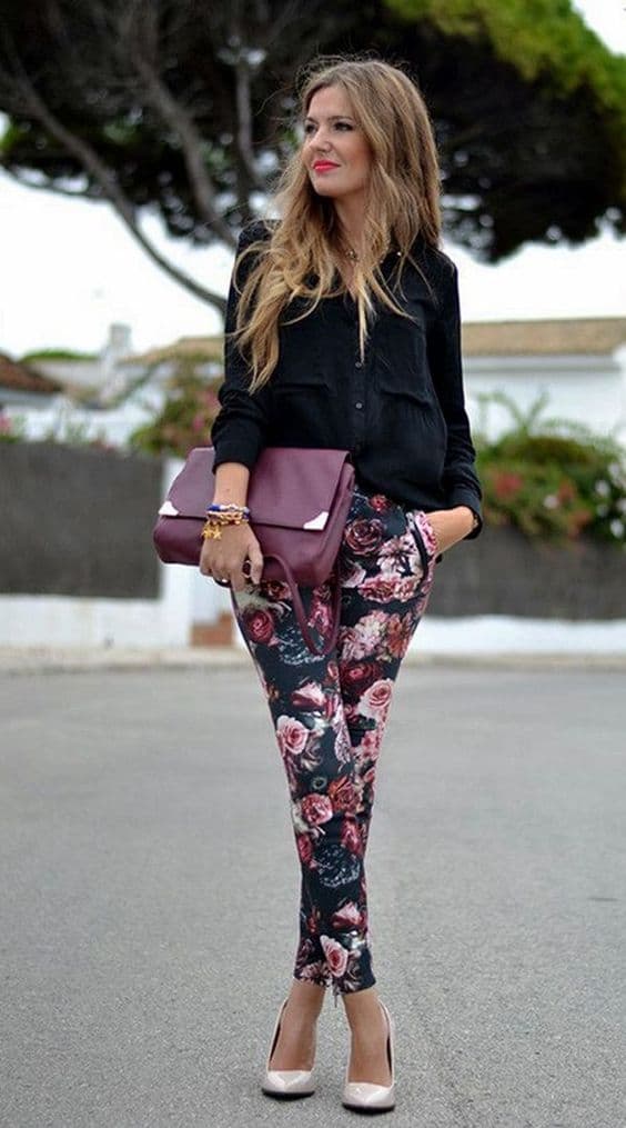 Stylish And Memorable Patterned Pants Outfits That You Would Love To Copy