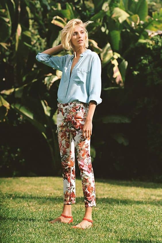 Stylish And Memorable Patterned Pants Outfits That You Would Love To Copy