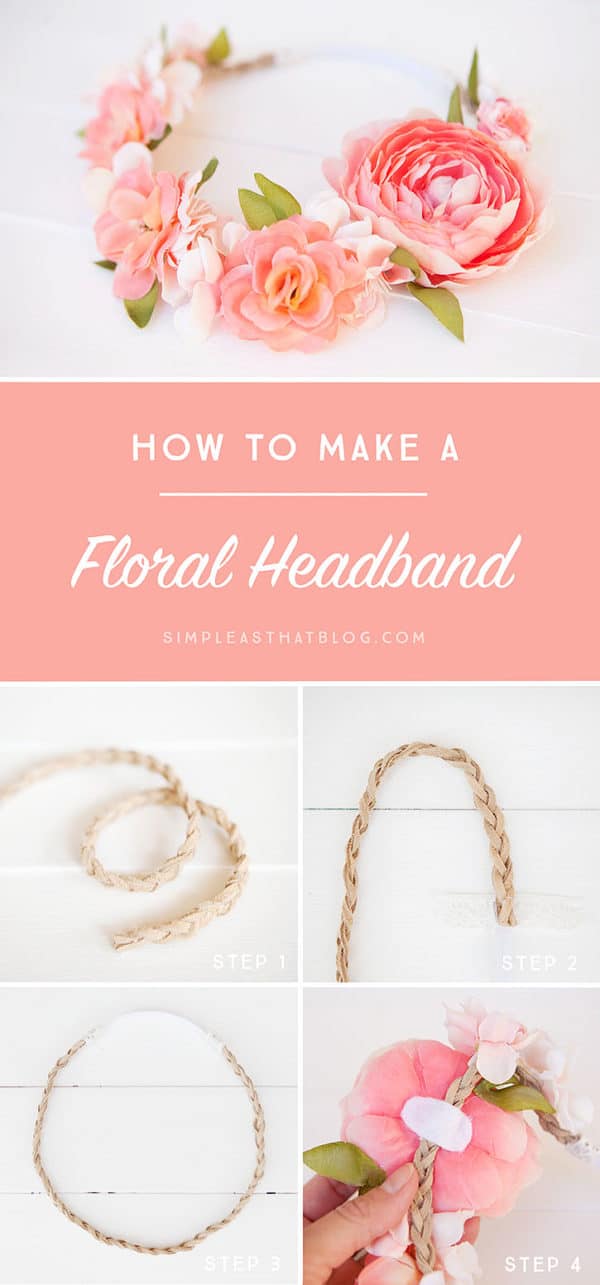 Astonishing DIY Headbands That You Can Make With Ease