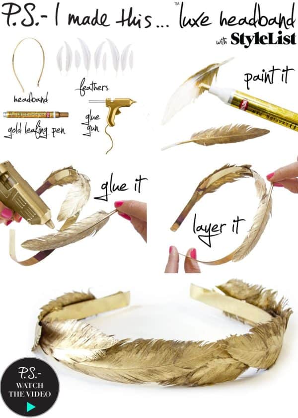 Astonishing DIY Headbands That You Can Make With Ease