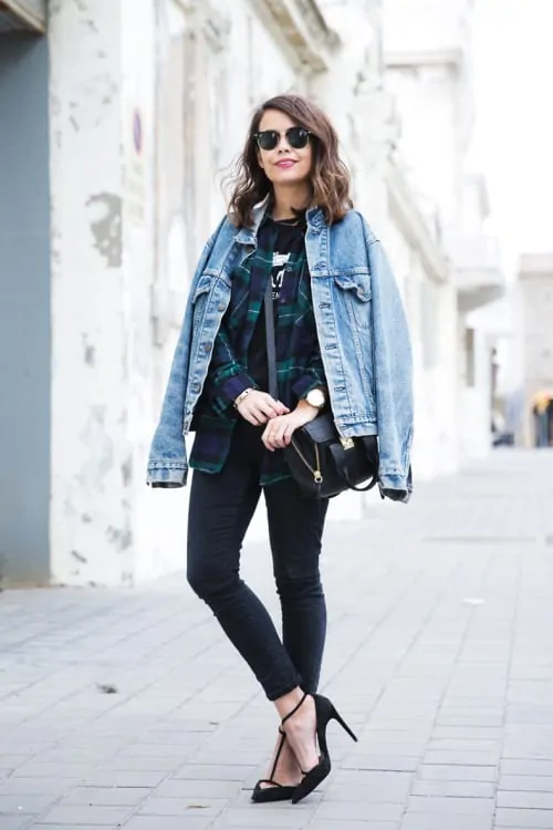 How To Wear Your Denim Jacket When The Temperatures Are Still Low - ALL ...