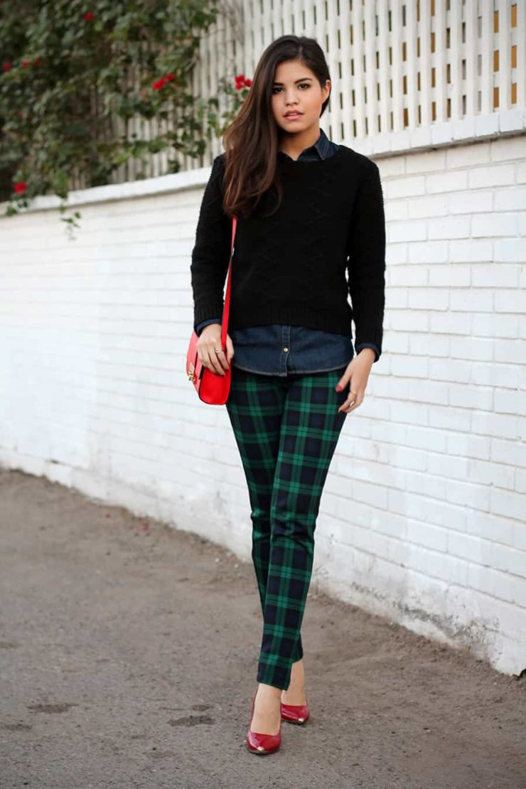 The Best Ways To Wear Plaid Pants This Spring Summer Season ALL FOR 